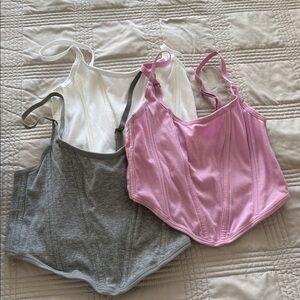Target Corset Crop Top Bundle